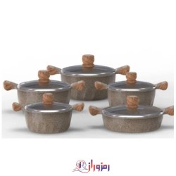 سرویس قابلمه 10 پارچه برلین مدل BE-2250